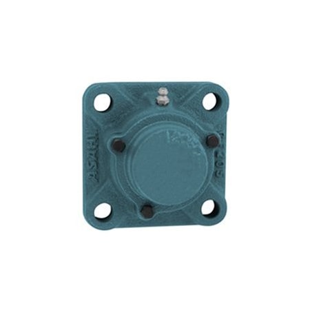 Ami Bearings SINGLE ROW BALL BEARING, 60MM WIDE SET SCREW 4BOLT FLANGE CLOSED CI COVER CUCF212CE